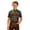 ##-Dark Gray358, variant on Shinyii Summer Boys Plaid Short Sleeve Shirt Neck Button Down Shirt Top, Sizes 3-16