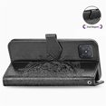thumbnail image 3 of Funda OPPO Reno 4z 5g Funda Cartera De Cuero En Relieve Mandala Protección Magnética A Prueba De Golpes - Negro, 3 of 5