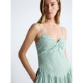 thumbnail image 3 of Free Assembly Women's Twist Front Sleeveless Maxi Dress with Drop Waist, Sizes XS-XXL, 3 of 4