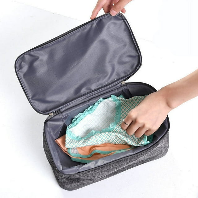 XWSHYW Contenedores de Almacenamiento Bolsa de Viaje para Guardar Ropa Interior Bolsa de Almacenamiento de Sujetadores Bolsa de Almacenamiento de Ropa Interior