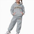 thumbnail image 7 of Gibobby Toddler Baby Girls Soft Clothes 12 24 Months 2T 3T 4T Long Sleeve Romper Jumpsuit Pants Outfit Set(10-11 Years,Grey), 7 of 7