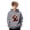 A-Grey207, variant on Boys Girls Christmas Hoodies Fun Highland Cow Graphic Sweatshirts Long Sleeve Fun Pullover Top