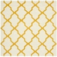 thumbnail image 2 of SAFAVIEH Cambridge Liam Geometric Wool Area Rug, Ivory/Gold, 8' x 8' Square, 2 of 6