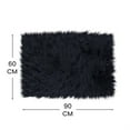 thumbnail image 3 of Flash Furniture Chalet Rectangular Modern Black Area Rug, 2' x 3', 3 of 6