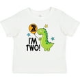 thumbnail image 3 of Inktastic 2nd Birthday Dinosaur 2 Year Old Boy Boys or Girls Baby T-Shirt, 3 of 5