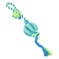 thumbnail image 4 of Dog Training Treats Teething Rope Toy, Refillable Rubber Dog Puzzle Teething Toy Multifunctional Reduce Boredom Durable Healthy  For Cat For Chewing Blue, 4 of 8