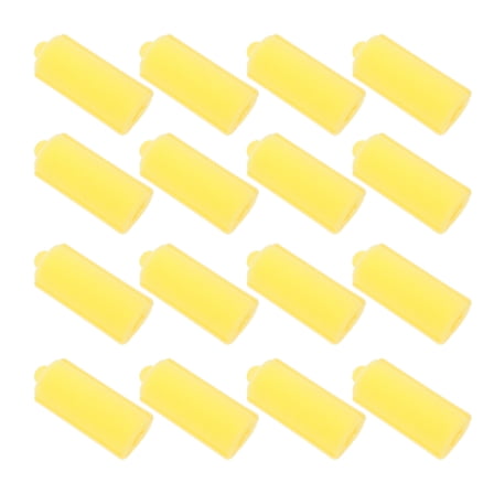 STRANDCHIC Hot Rollers Hair Curlers Sponge Yellow 20pcs