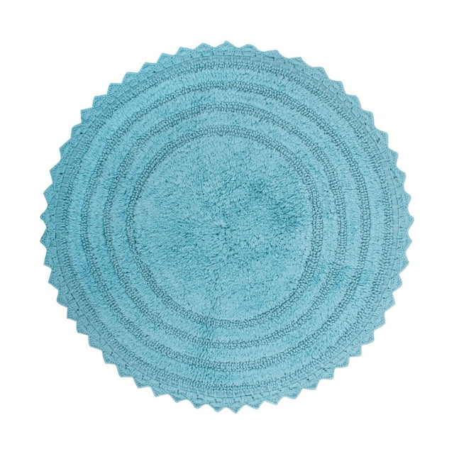 Alfombra de baño DII Crochet Collection reversible de 70 cm de diámetro DII Ver descripción