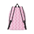 thumbnail image 2 of Bixox Breast Cancer Awareness5 Printing Canvas Backpack Lightweight Casual Travel Backpack School Backpack Fits 15.6 Inch Notebook, 2 of 5