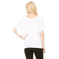 thumbnail image 3 of Women's Short Sleeve Draped Dolman T-Shirt, 3 of 3