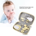 thumbnail image 3 of Baby Manicure Kit, Nail Clipper Scissors Hair Brush Comb Baby Nail Care Set Baby Grooming Kit Daily Baby Manicure Care Kit Baby Nail Care Set, Baby Nail Kit, For Infant For Newborn, 3 of 8