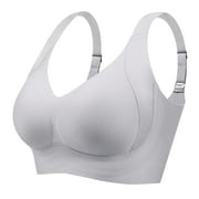 Daystry Plus Size Everyday Bras for Women Full Coverage Soft Sleep Wirefree Bras New Upgrade,Size 3XL