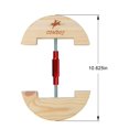thumbnail image 4 of Sombrero Stretcher Cowboy con hebilla grande ajustable, color rojo, 4 of 9