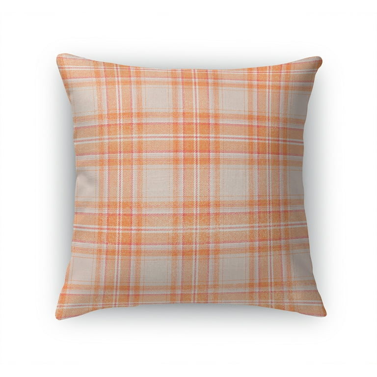 Peach accent pillows discount