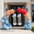 thumbnail image 6 of Silver Number 11 Mylar Foil Balloon 40 inch - Helium or Air Filled Metallic Balloons for 11th Birthday Hbd Party, Anniversary, Graduation Decorations, 6 of 7