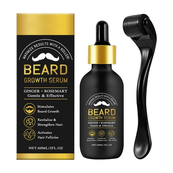 Beard Oil for Men Mens Makeup Double Chin Remover – Nourishing Oil for Face Wash Men's Japanese Makeup Softening Strengthening and Promoting Pimple Patch Peptides for Face Beard Growth with