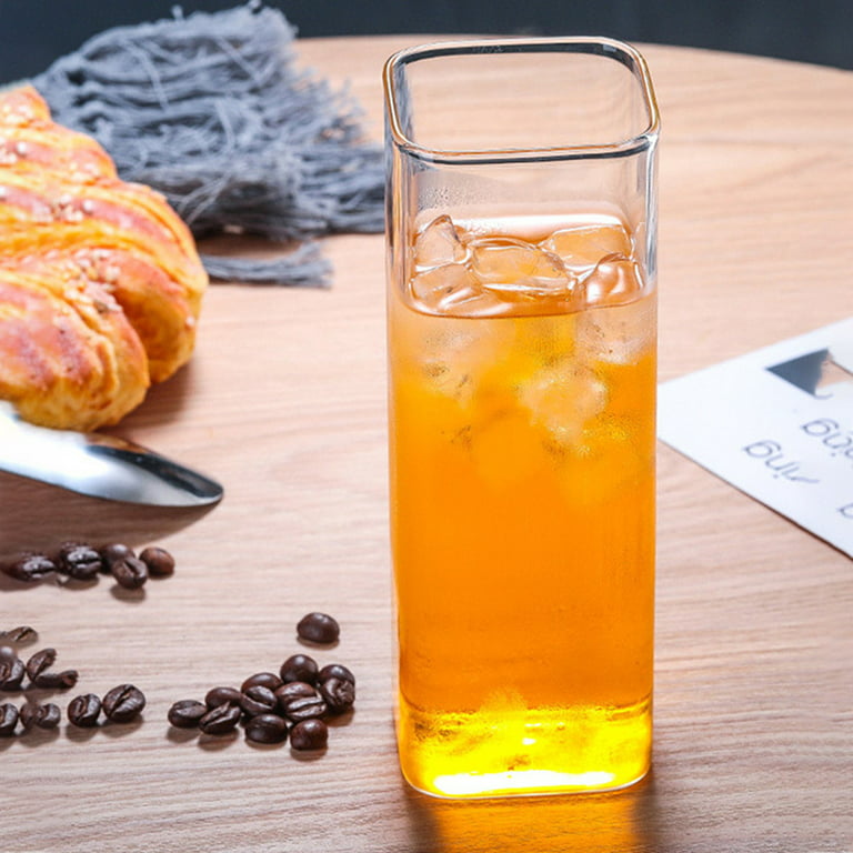 Heat-resistant Square Glass Cup – Have a Trendy Day