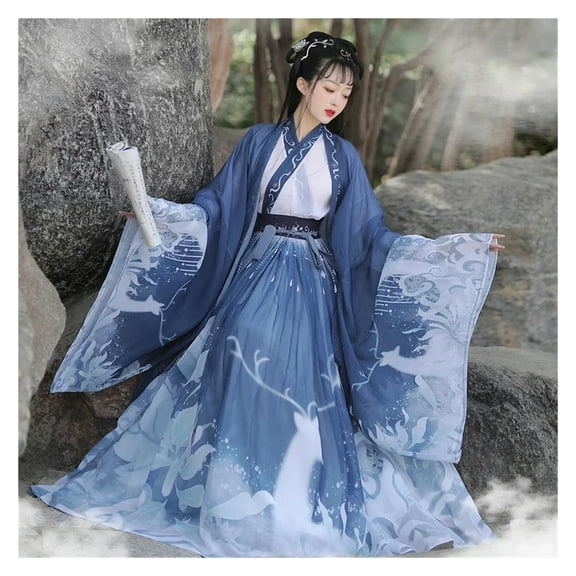 Traditional Woman Chinese Ancient Dress Dynasty Princess Costume Vestidos Tang Suit Princess Dress Wear
