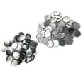 thumbnail image 4 of Pin Back Button Parts, Round Badge Blank Button Pins DIY Making Glossy Surfaces 100 Sets  For Crafts 58mm/2.3in,75mm/2.95in, 4 of 8