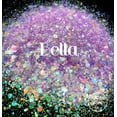 thumbnail image 2 of Glitter Heart Co. Glitter - High Quality Polyester Glitter - 1oz Bag - Bella - Iridescent Opal Purple Chunky Mix, 2 of 3