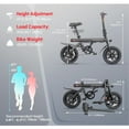 thumbnail image 2 of Electric Bike for Adults 16" Battery Range up to 50km with 350W Motor | Folding Electric Bicycle ,Commuter City E-Bike | E-bike w/ 32kmh SPEED | Waterproof IPX4, 2 of 4