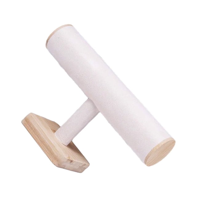 Sonducket Soporte de exhibición de hecho de madera, artesanía duradera y exquisita, gran capacidad para almacenamiento y exhibición Ropa, zapatos y accesorios Miscelánea Beige
