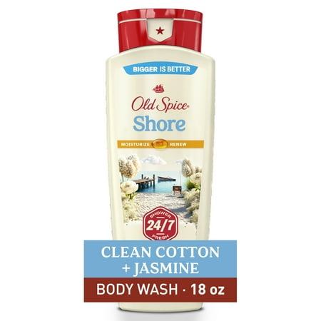 Old Spice Men s Body Wash for Men Shore Scent 24/7 Shower Fresh 18 oz