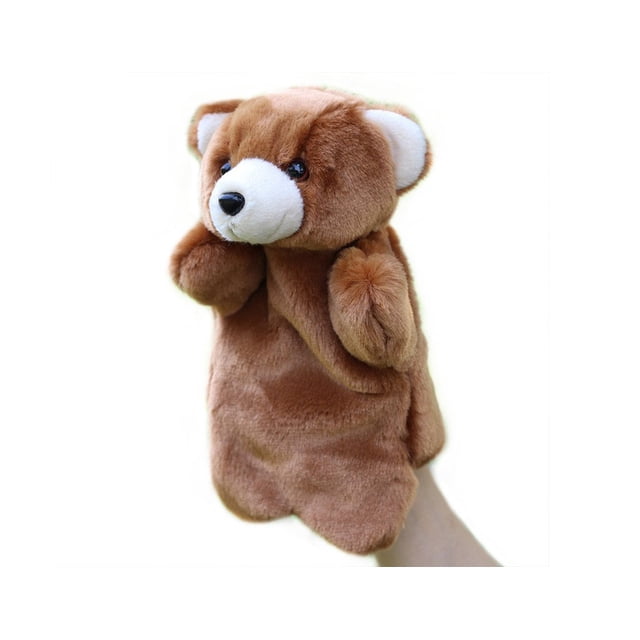 Marioneta de mano RIY Zoo Friends Animals Bear Educational Kids