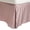 Lavender, variant on 100% Egyptian Cotton Chic Solid Bed Skirt with Split Corners Taupe / Queen