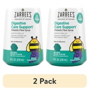 (2 pack) Zarbee's Children's Digestive Care Support* Prebiotic Syrup, 8 fl. oz