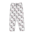 thumbnail image 6 of Fotbe Poodle Dog Women's Pajama Pants,Sleepwear Pants,Pj Bottoms Drawstring And Pockets-X-Large, 6 of 7