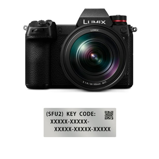 Doe voorzichtig omroeper Geef rechten Panasonic LUMIX S1 24.2MP Digital Mirrorless Camera with 24-105mm Plus  DMW-SFU2 S1 Filmmaker Upgrade Software Key (VLOG+V GAMMUT/4K 60P 4:2:2 10bit/LUT)  Bundle - Walmart.com