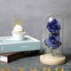 thumbnail image 3 of Rosa de cristal para decoración de bodas | Cúpula romántica de vidrio de borosilicato con base de madera de pino | Exhibición de flores artificiales | Regalo navideño para el hogar | Regalo de, 3 of 3