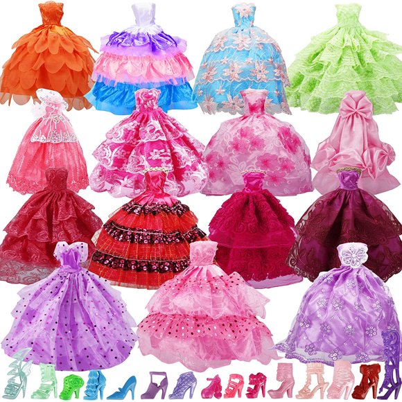 Ropa de muneca hecha a mano Bymore 15 unidades