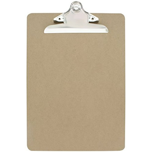 volleybal maaien markt Emraw Standard Size Wooden Clipboards Flat Hanging Hardboard Set with Extra  Secure Sturdy Spring Clip for School, Office, Work, Home, Hospital - 1 Pack  - Walmart.com