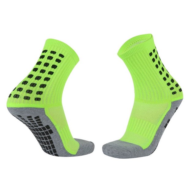 Calcetines de fútbol para adultos, con partículas que dispensan, antideslizantes, con absorción de impactos, para entrenamiento de estudiantes, calcetines deportivos de baloncesto