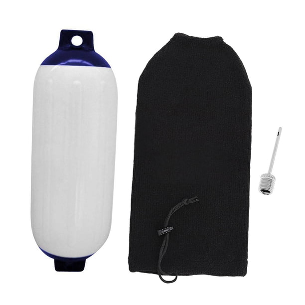 Guardabarros amortiguador para cubierta, accesorios inflables para barcos, fácil de instalar para atracar 21x68cm