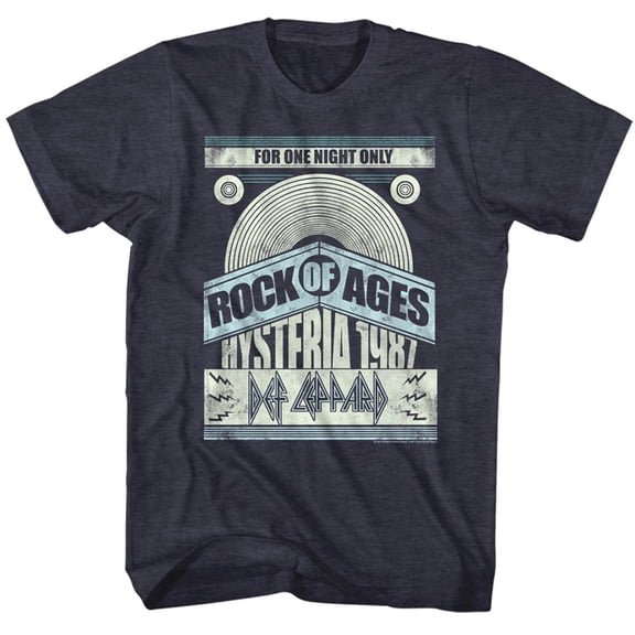 DEF LEPPARD FOR ONE NIGHT ONLY ADULT Short Sleeve T SHIRT