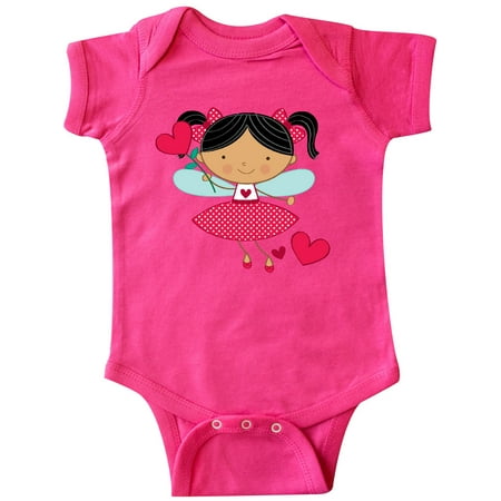 

Inktastic Cute Valentine Fairy Girl Gift Baby Girl Bodysuit
