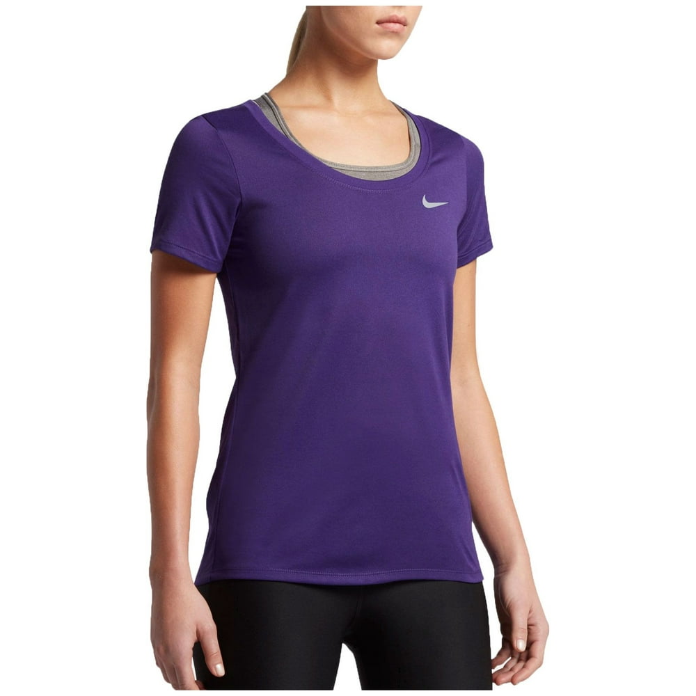 Nike Nike Women's Dry Legend Scoop TShirt Court Purple Size XS