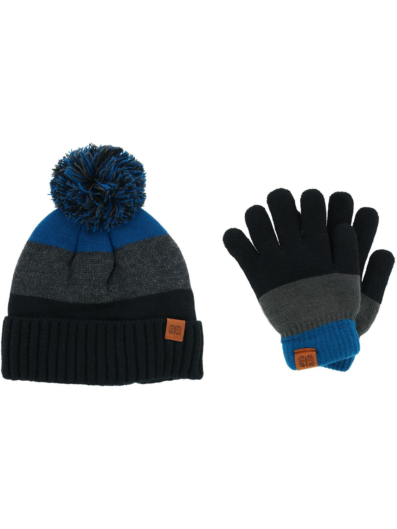 classic britt knit hat and gloves