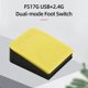 thumbnail image 3 of FS17G Interruptor de pie único Pedal multifuncional personalizado USB + 2.4G Modo dual, 3 of 8