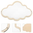 thumbnail image 4 of EeaseMX Espejo de seguridad nórdico de varios estilos para niños, decoración, manualidades, espejo de madera para bebé., 4 of 7
