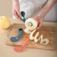 thumbnail image 4 of Qwtwty Home and Kitchen Manual Rotary Curler Cucumber Potato Snow Pear Splitter Roll Sharpener, 4 of 6
