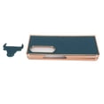 thumbnail image 2 of Folding Phone Case, Nano Electroplated Phone Case Anti Scratch Genuine Leather Precise Cut Anti Falling  For Work Black,Green,Blue,Grey, 2 of 8