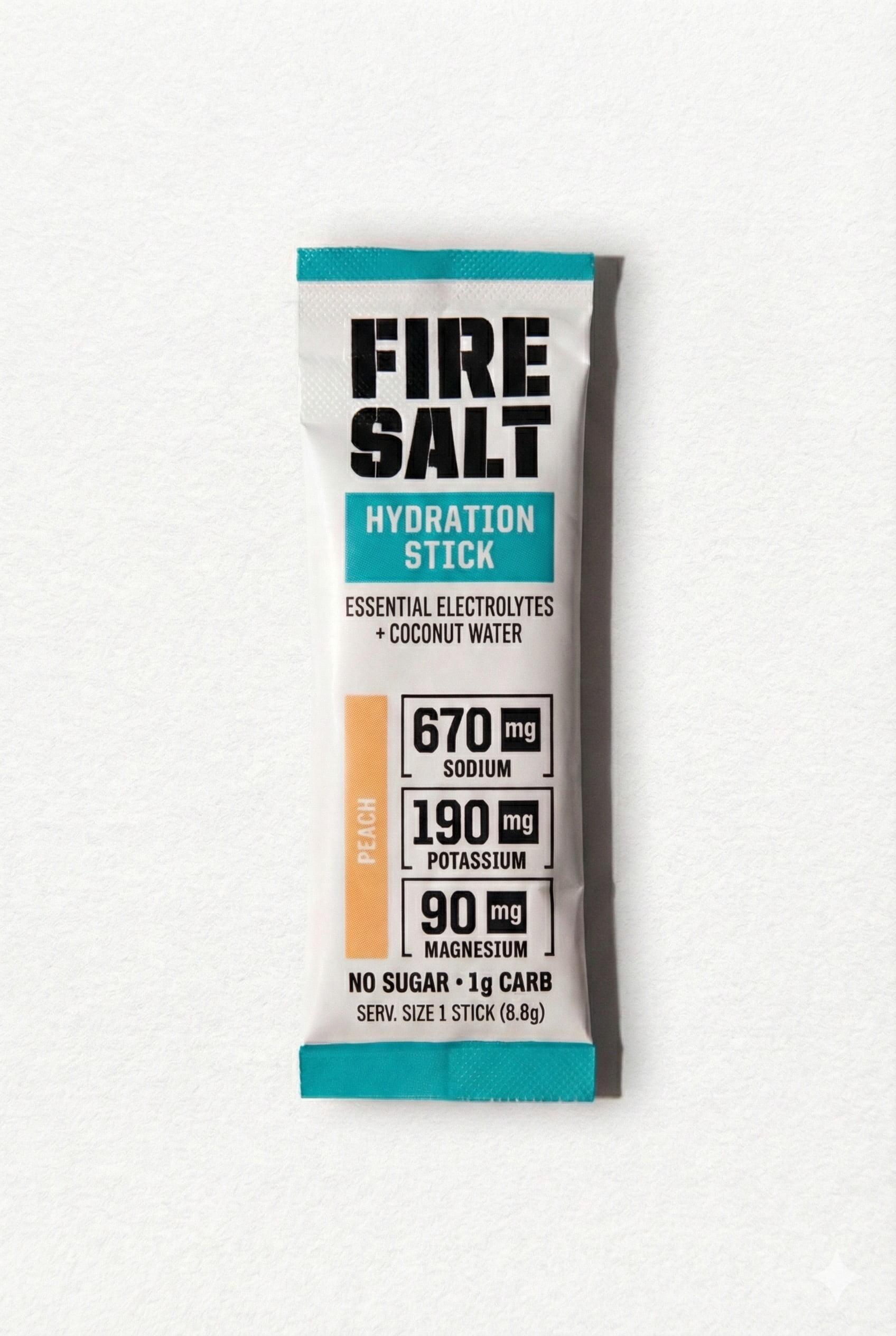 Fire Salt Electrolyte Drink Mix – Peach (6-Count)
