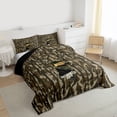 thumbnail image 3 of Castle Fairy Animal Deer Full Size Comforter Sets,Vintage Camouflage Bedding Sets, 3 of 8