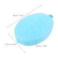 thumbnail image 2 of BRIGHTFUFU 4pcs Ice Storage for Freezer PE Sky-blue Flat Design for Food Preservation, 2 of 6