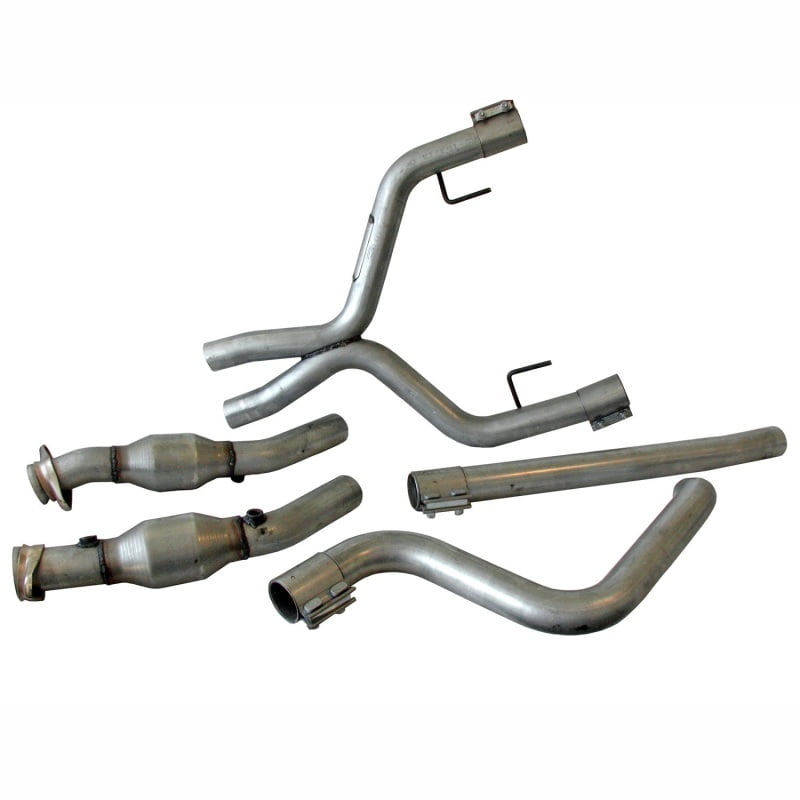 BBK 05-09 Mustang 4.0 V6 True Dual Cat Back Exhaust Conversion Kit With