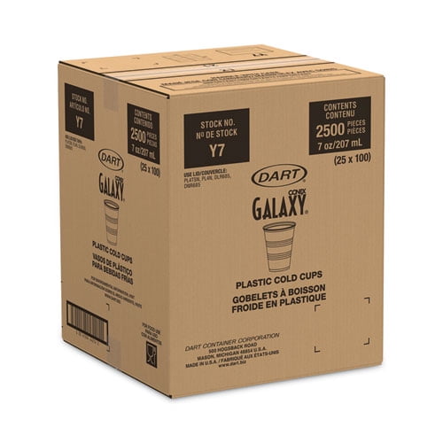 Galaxy Translucent Cups, 10 oz, 100/Pack Galaxy Translucent Cups, 10 oz, 100/Pack
